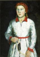 Kazimir Malevich - Portrait of Artist s Daughter